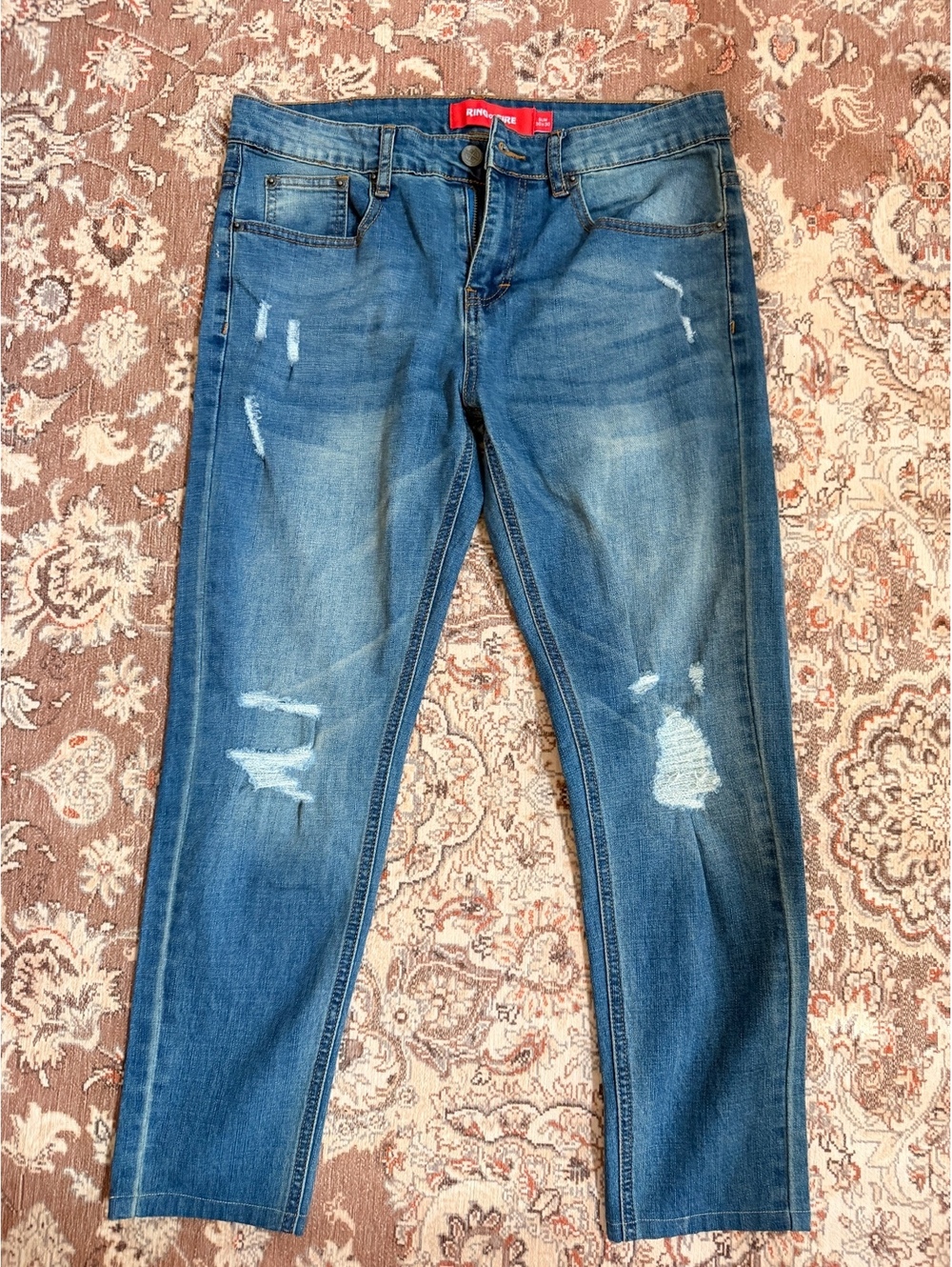 Ring of fire slim distressed jeans - Picture 3 of 4